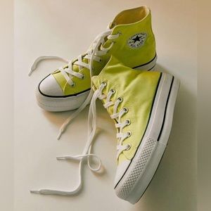 Converse Platform High Top Lemon